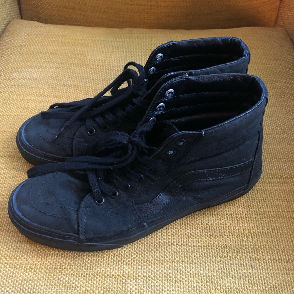 Vans Black High-Top Sneakers